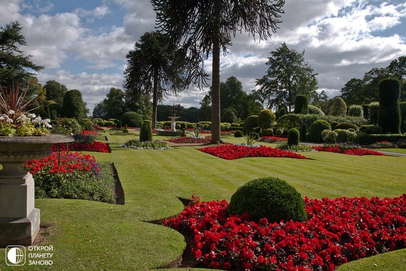 Сады Brodsworth Hall. Англия