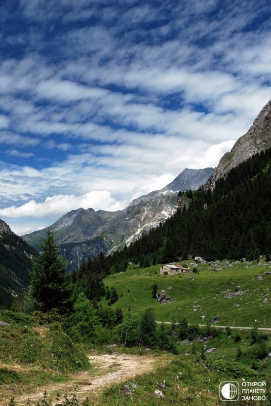 Bonneval-sur-Arc - французская альпийская деревня