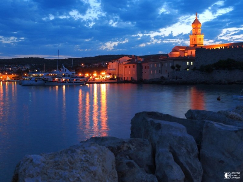 Остров Крк - самый большой и один из самых красивых островов в Хорватии
