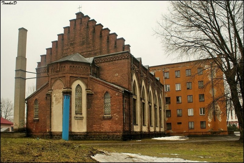 Бобруйск (Беларусь) - Костел Девы Марии. Бобруйск (Беларусь) - Костел Девы Марии.
