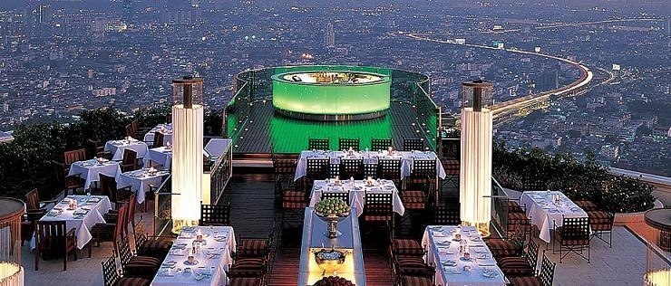 Ресторан Sky Bar and Sirocco, State Tower, Бангкок, Тайланд