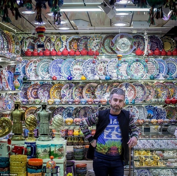 Пестрые краски Гранд базара в Стамбуле