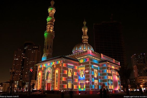 Фестиваль Света в Шардже, ОАЭ