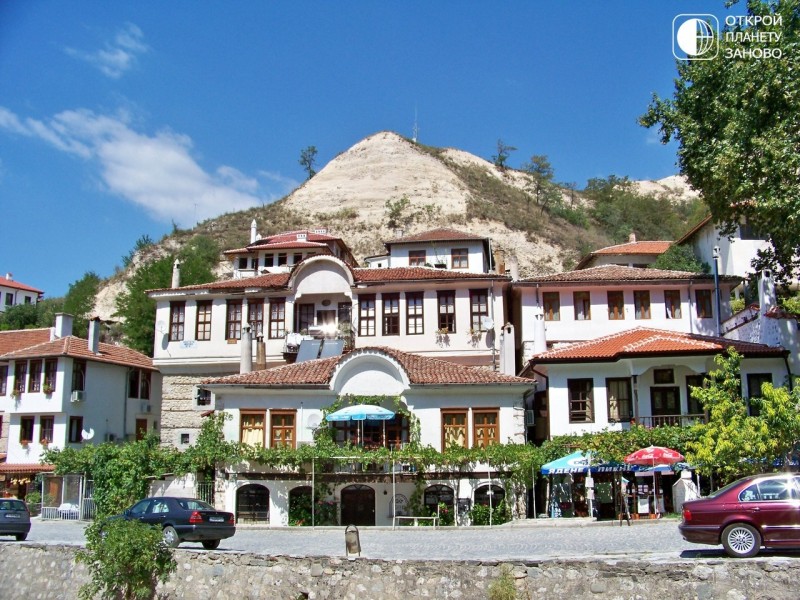 Самый маленький город в Болгарии - Мелник