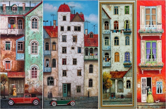 Очарование Тбилиси и его жителей на картинах грузинского художника