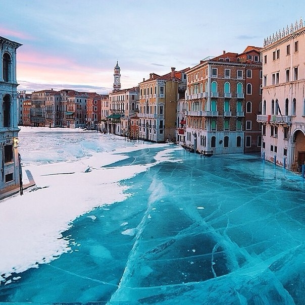 Замерзшая Венеция