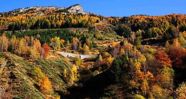 Колоритная осень в Испании