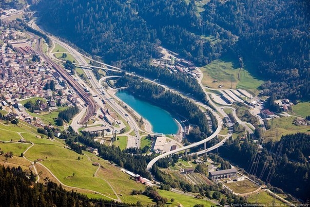 Швейцария: Перевал Сен-Готард