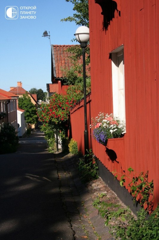 Вестервик - городок на побережье Балтийского моря.