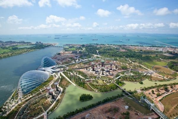 «Сады у залива» - потрясающий подвиг зеленого дизайна в Сингапуре.