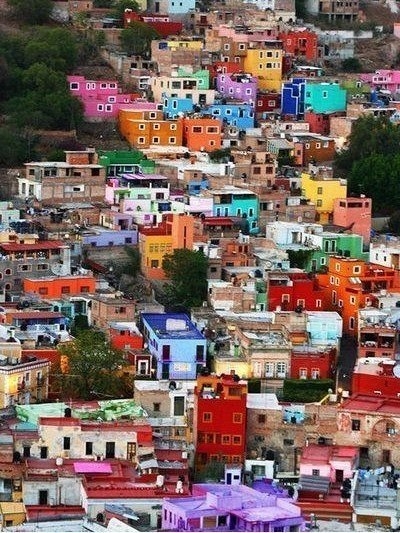 Разноцветный город Гуанахуато, Мексика