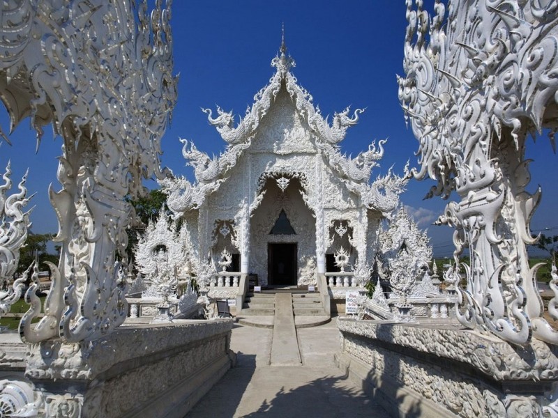 Белый храм, Чианг Рай, Тайланд