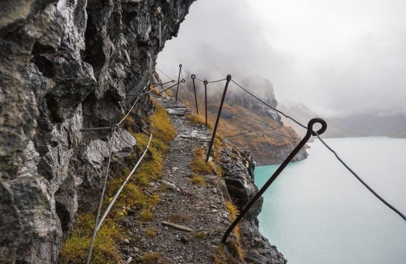 Дамба Мовуазен, Швейцария.