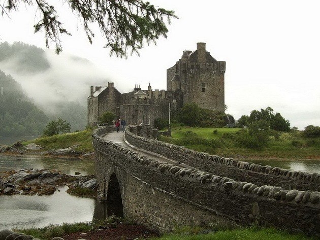 Замок Эйлеан Донан, Шотландия 4