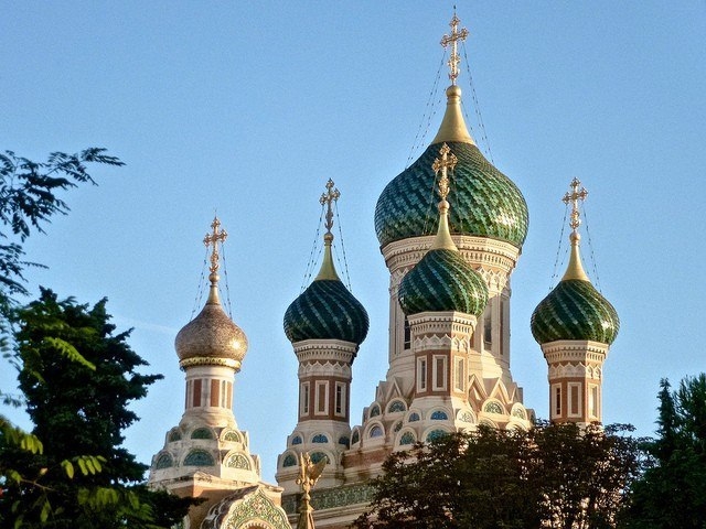 Николаевский собор в Ницце, Франция. Николаевский собор в Ницце, Франция.