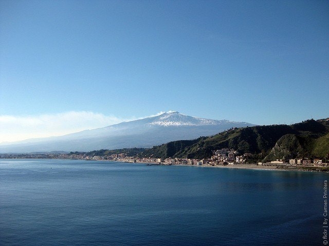 Вулкан Этна, Сицилия, Италия