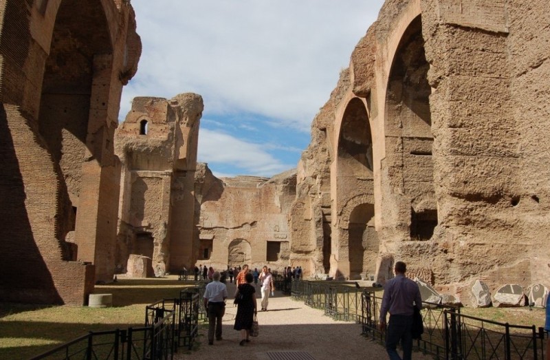 Каракаллы: самый большой термальный комплекс Древнего Рима (Италия)