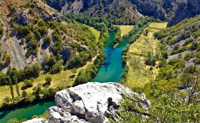 Зрманя - самая красивая река Хорватии
