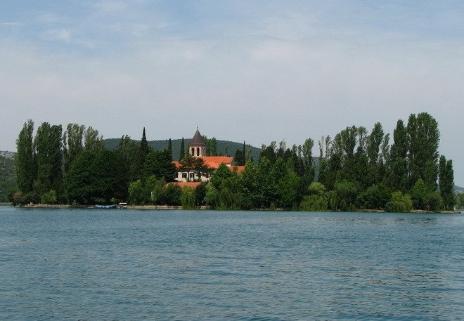 Монастырь Висовац в Хорватии