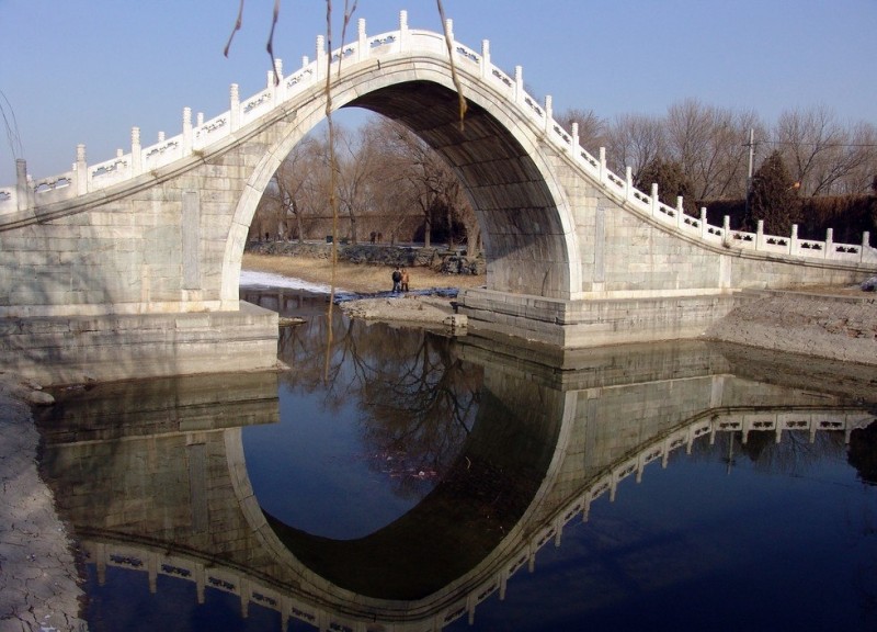 Лунный мост в Пекине: историческая достопримечательность Китая. Лунный мост в Пекине: историческая достопримечательность Китая.