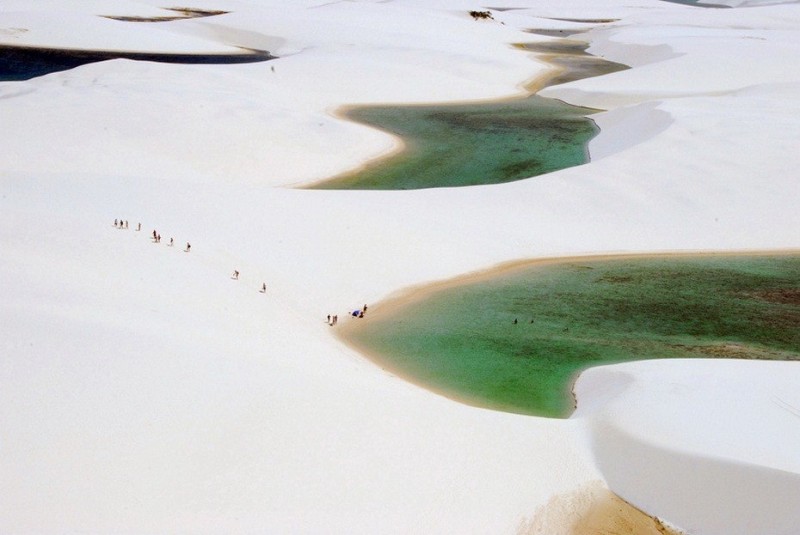 Белые пески Lencois Maranhenses Белые пески Lencois Maranhenses