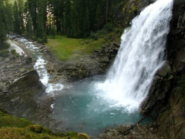 Самый высокий водопад Европы