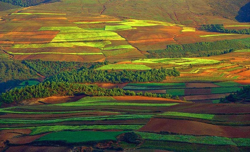 Чэнду - Красная земля в Дончуань