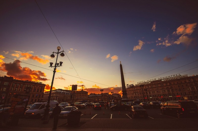 Закаты и рассветы в Санкт-Петербурге