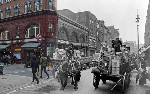 Лондон тогда и сейчас. Фотографии сделанные более 100 лет назад в современных снимках Лондон тогда и сейчас. Фотографии сделанные более 100 лет назад в современных снимках