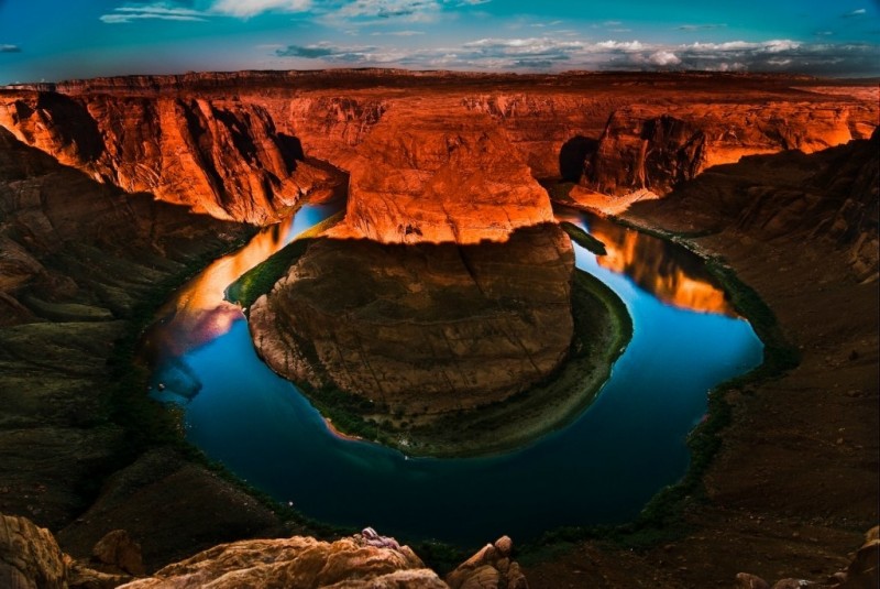Horseshoe Bend - изгиб реки в Колорадо Horseshoe Bend - изгиб реки в Колорадо