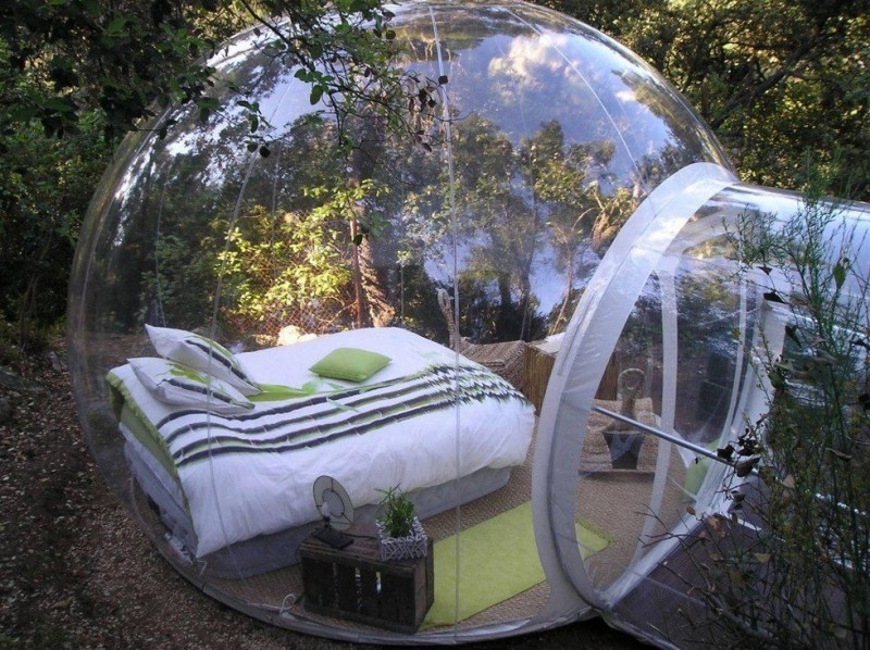 Отель Bubble Rooms: наедине с природой (Франция) Отель Bubble Rooms: наедине с природой (Франция)