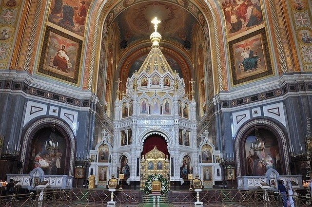 Храм Христа Спасителя в Москве, Россия. Храм Христа Спасителя в Москве, Россия.
