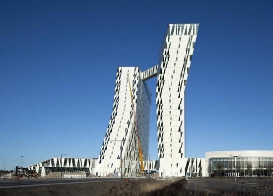 Необычный отель Bella Sky Hotel (Дания)