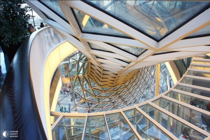 Красивейший торговый комплекс MyZeil Красивейший торговый комплекс MyZeil