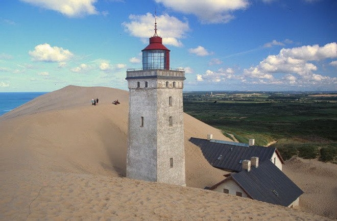 Маяк Рубьерг Кнуд в борьбе со стихией