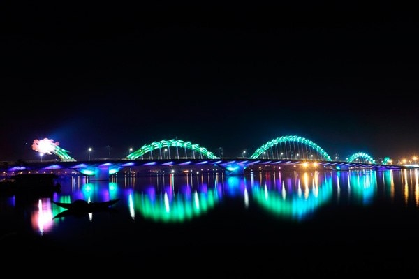 Мост Дракона, город Дананг