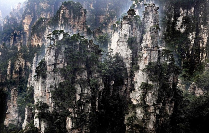 Пейзажи Китая от фотографа Thierry Borniez