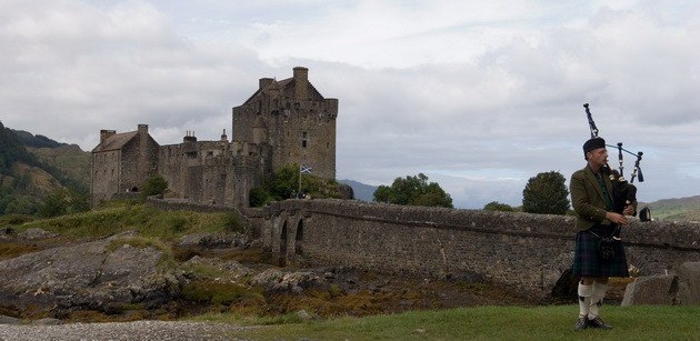 Замок Эйлеан Донан, Шотландия 1