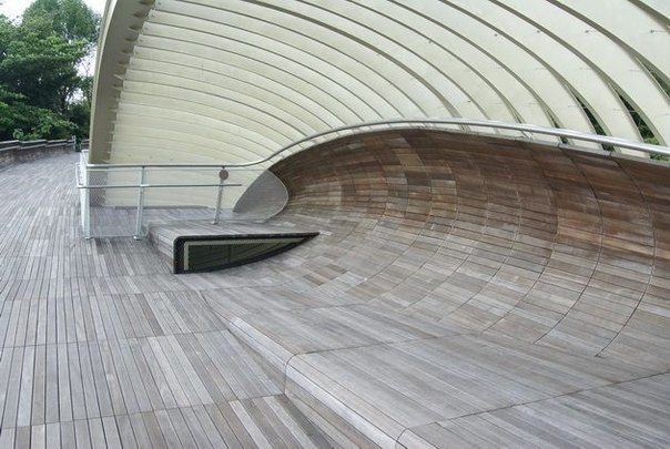 Мост «Волны Хендерсона» (Henderson Bridge), Сингапур. Мост «Волны Хендерсона» (Henderson Bridge), Сингапур.