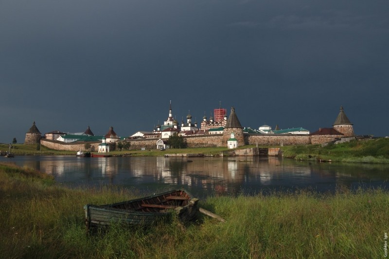 Соловецкий монастырь, Соловецкие острова, Белое море.