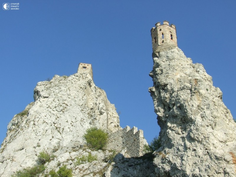 Замок Девин - символ Словакии