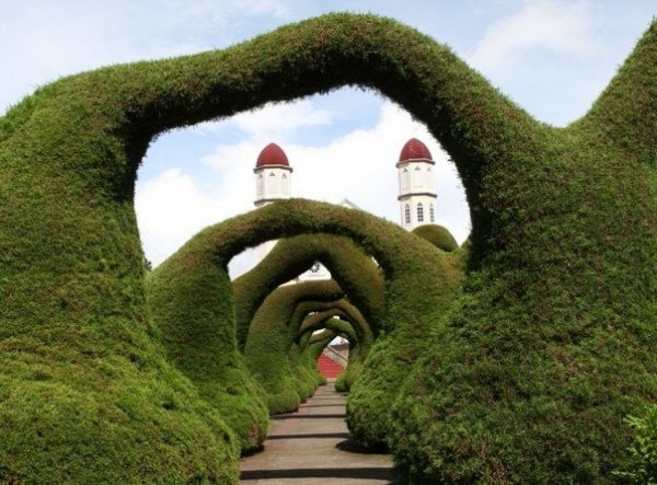 Парк Франциско Альварадо - чудо ландшафтного дизайна в Коста-Рике