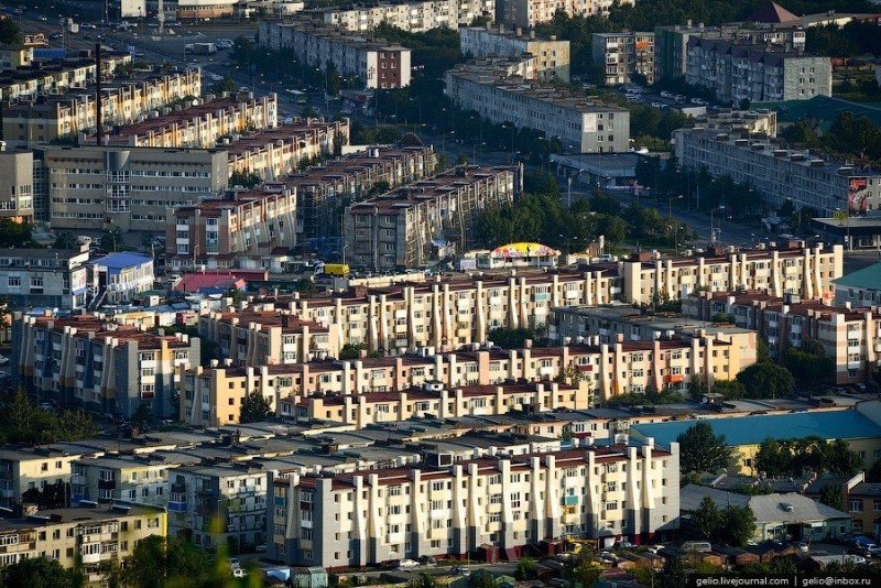 Петропавловск-Камчатский с высоты