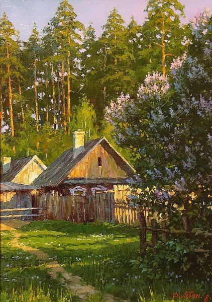 Природа России в картинах Дмитрия Левина