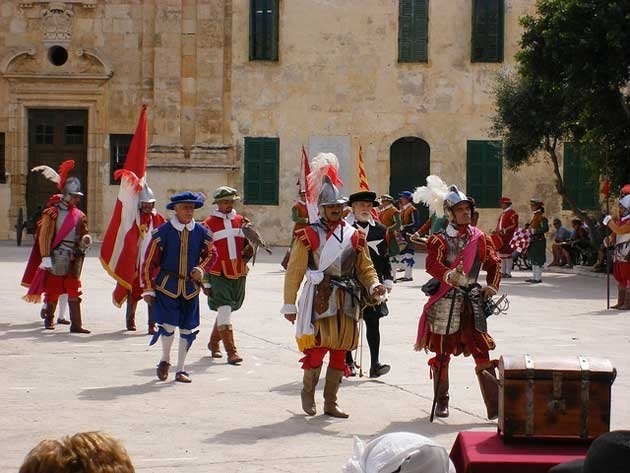 Парад мальтийских рыцарей In Guardia