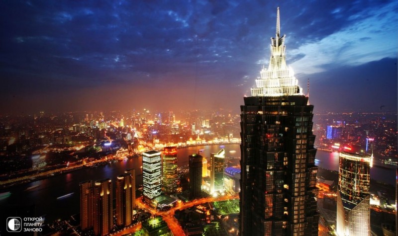 Небоскреб Jin Mao Tower в Шанхае