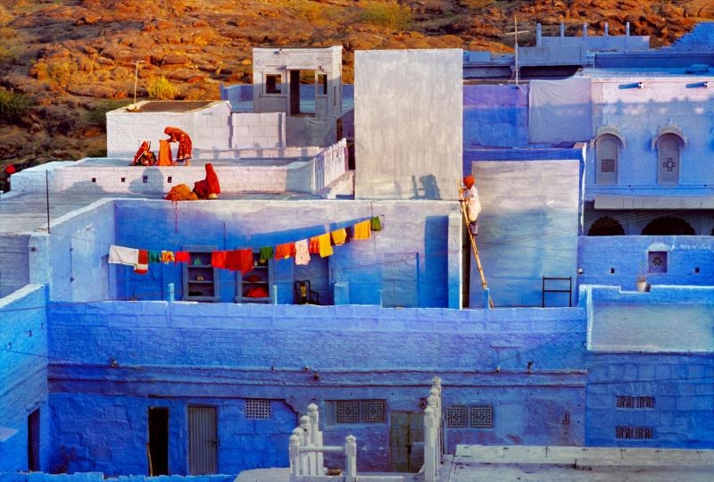 Голубые краски Джодпура