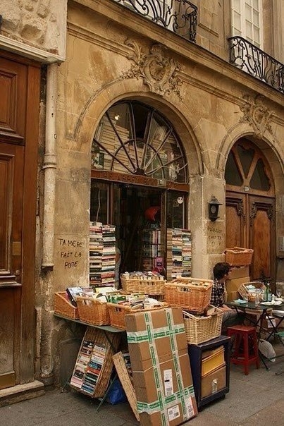 Книжные магазины Парижа