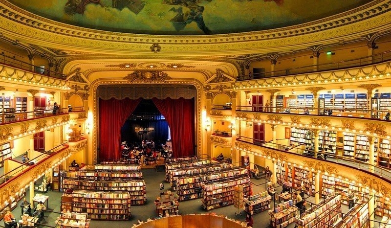 Самый красивый книжный магазин Самый красивый книжный магазин